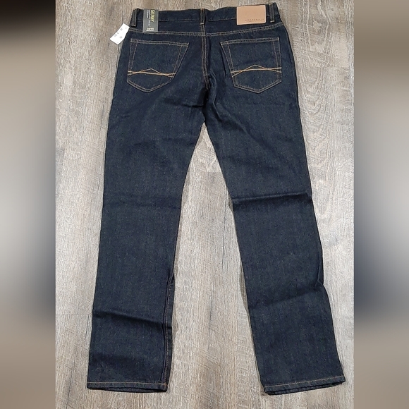 NEW Aeropostale Men's Jeans 30 x 30 Skinny Denim Dark Blue Wash Cotton Blend - Picture 4 of 8